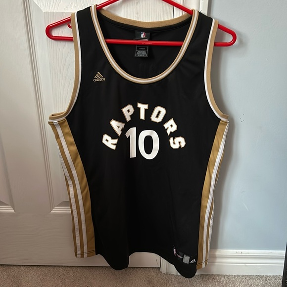 BLACK AND GOLD TORONTO RAPTORS JERSEY XL - Picture 1 of 2